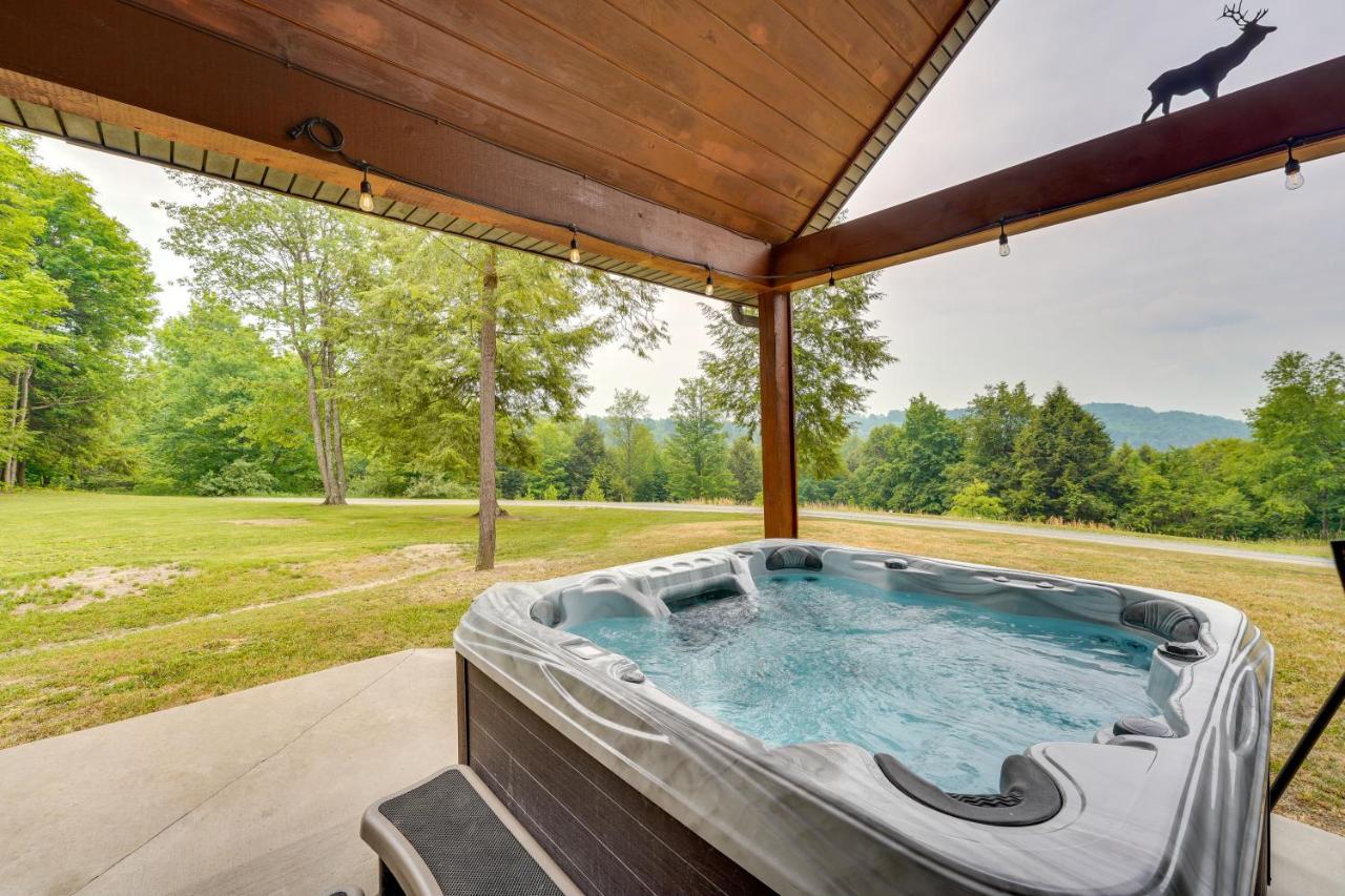 Villa 3-Acre Benezette Cabin Hot Tub, Grill And Mtn View Exterior foto